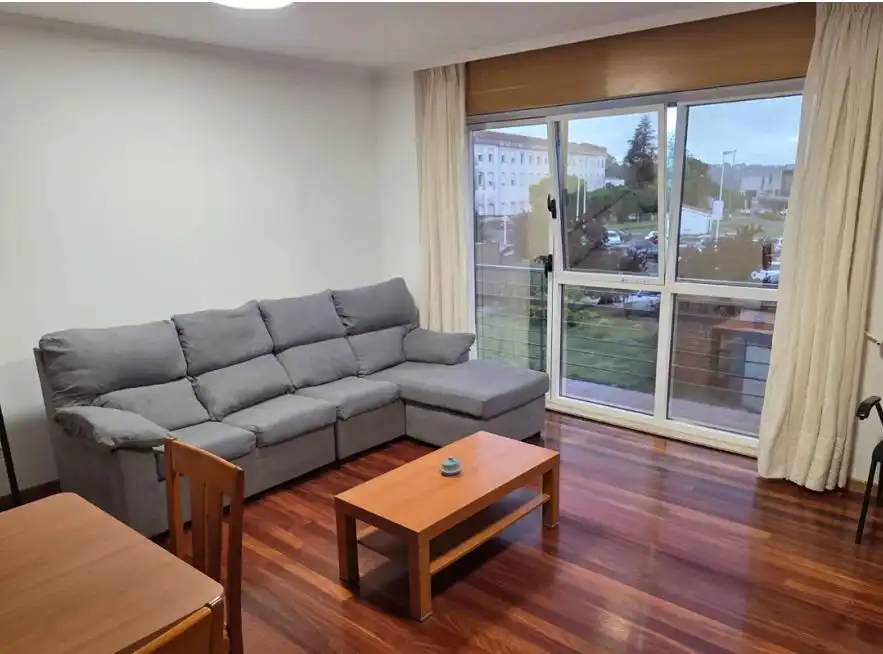 Sala de estar de Piso de alquiler en Santiago de Compostela  con Amueblado