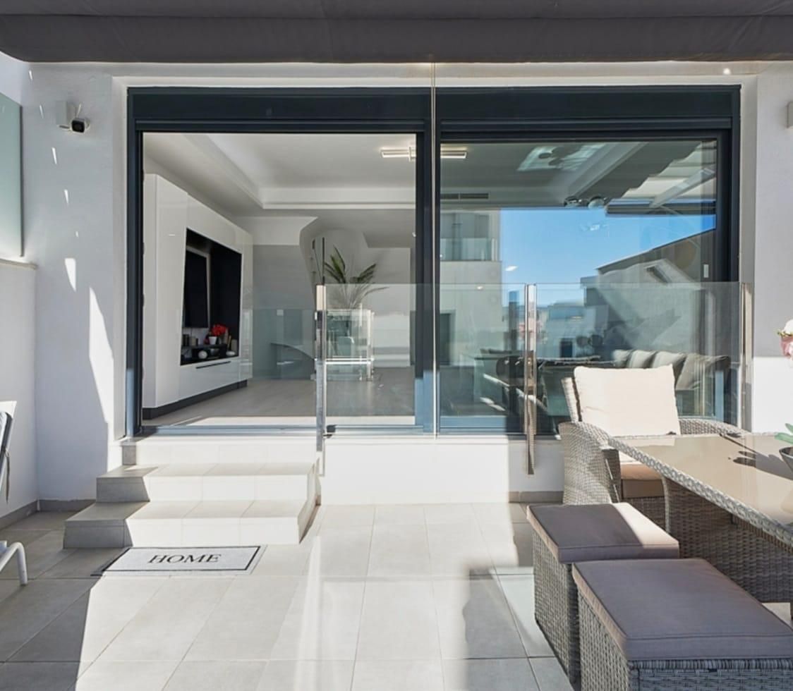 Terrace of Single-family semi-detached for sale in Rincón de la Victoria  with Air Conditioner, Heating and Terrace