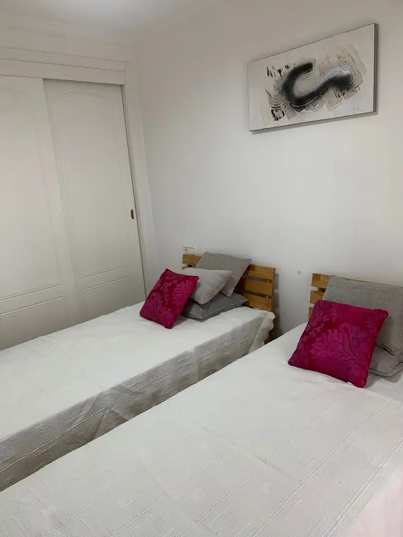 Schlafzimmer von Wohnungen zum Verkauf in Calpe / Calp mit Klimaanlage, Heizung und Terrasse