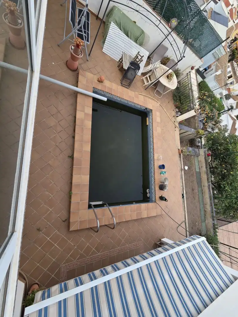 Piscina de Casa o chalet en venta en Málaga con Jardín privado, Terraza y Piscina