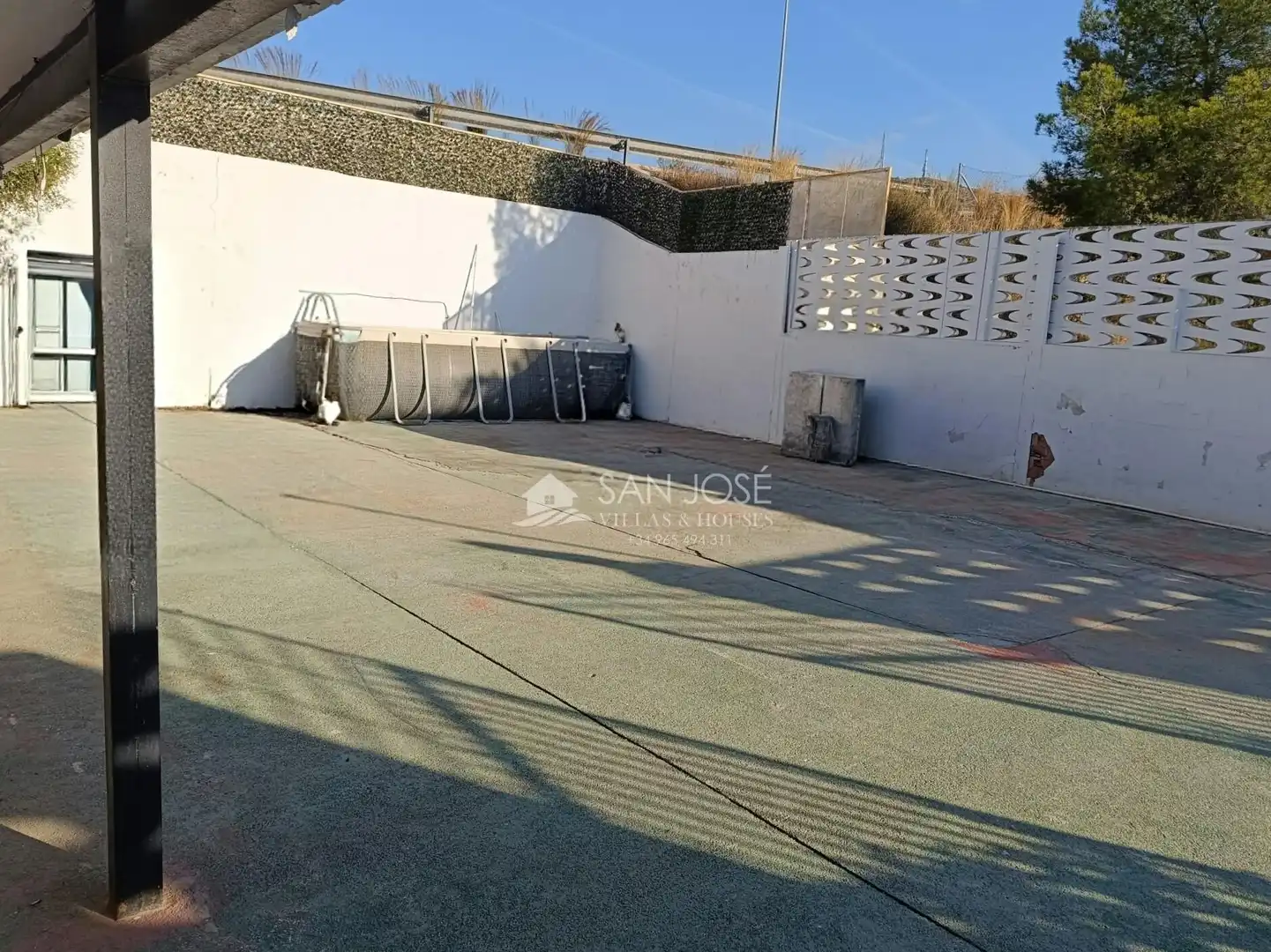 Terrasse von Haus oder Chalet zum Verkauf in Elda mit Klimaanlage