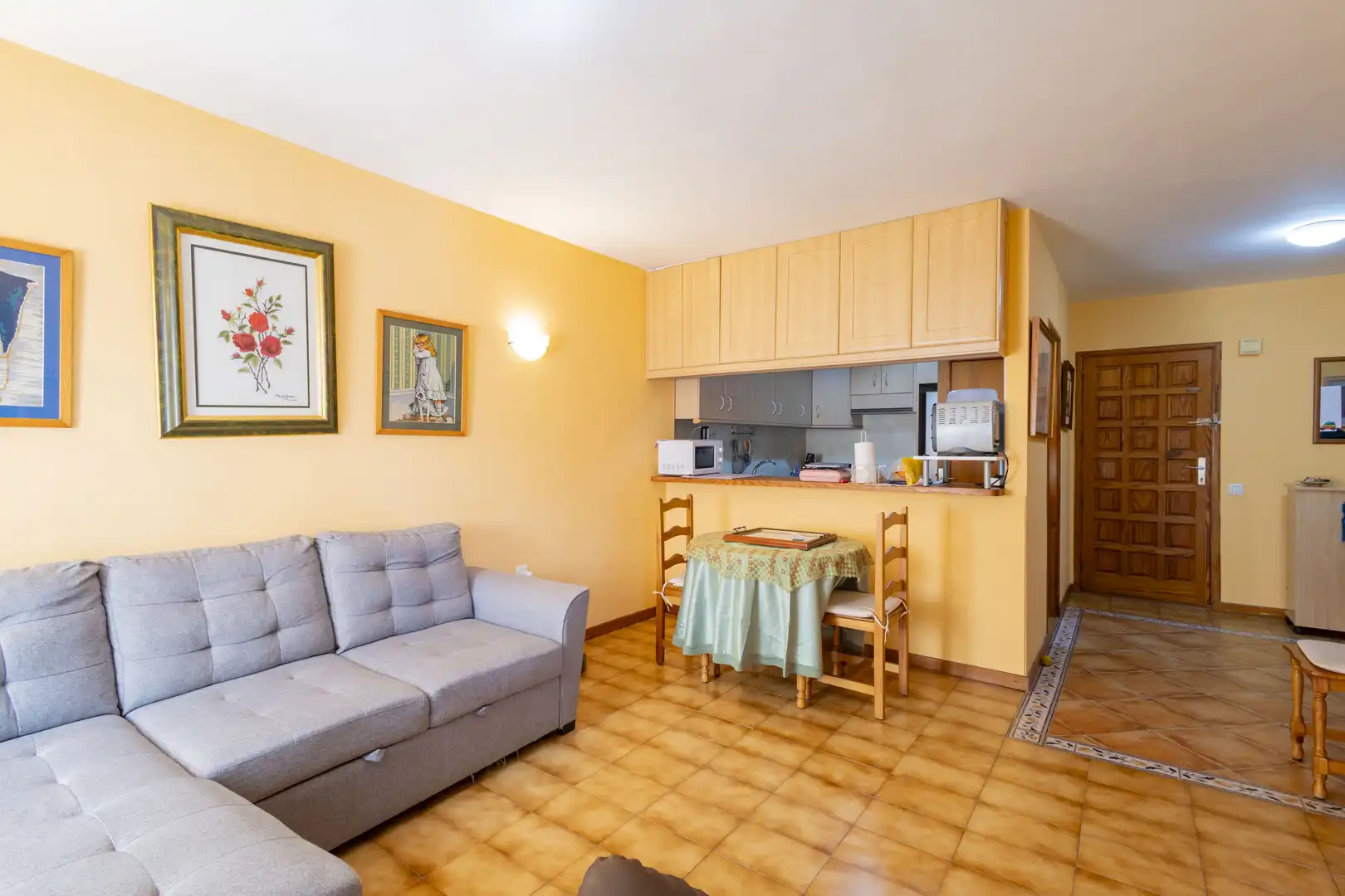 Living room of Flat for sale in Candelaria  with Air Conditioner and Balcony