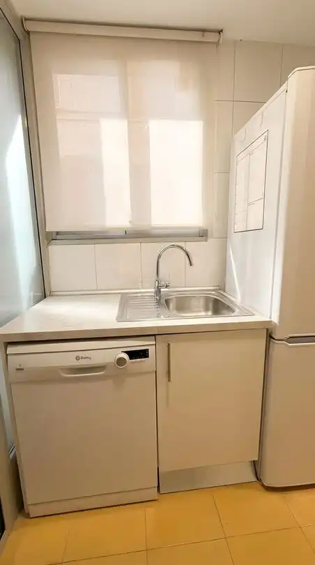 Küche von Wohnung zur Miete in Madrid mit Klimaanlage, Heizung und Privatgarten