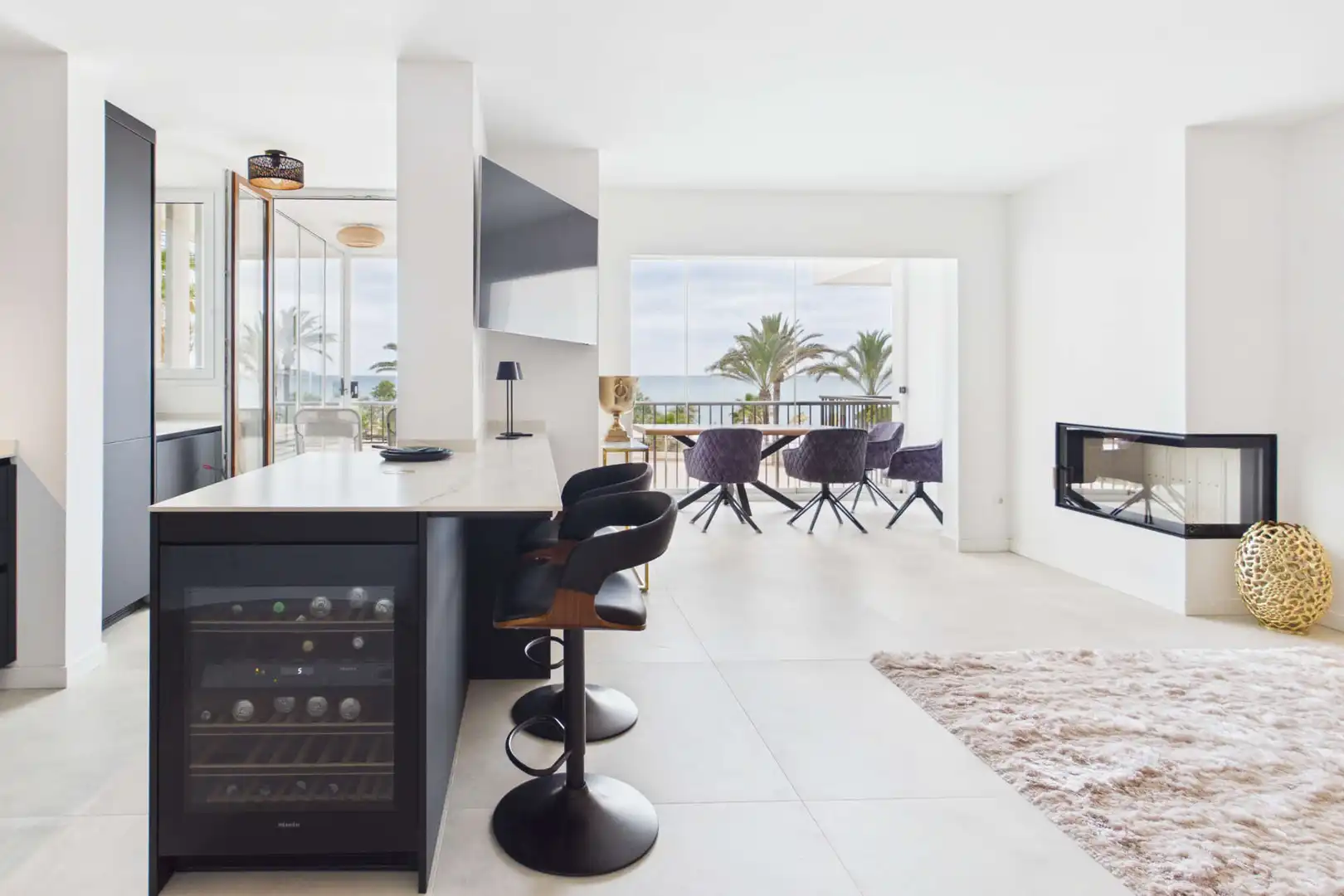 Sala d'estar de Pis en venda en  Palma de Mallorca amb Aire condicionat, Calefacció i Terrassa