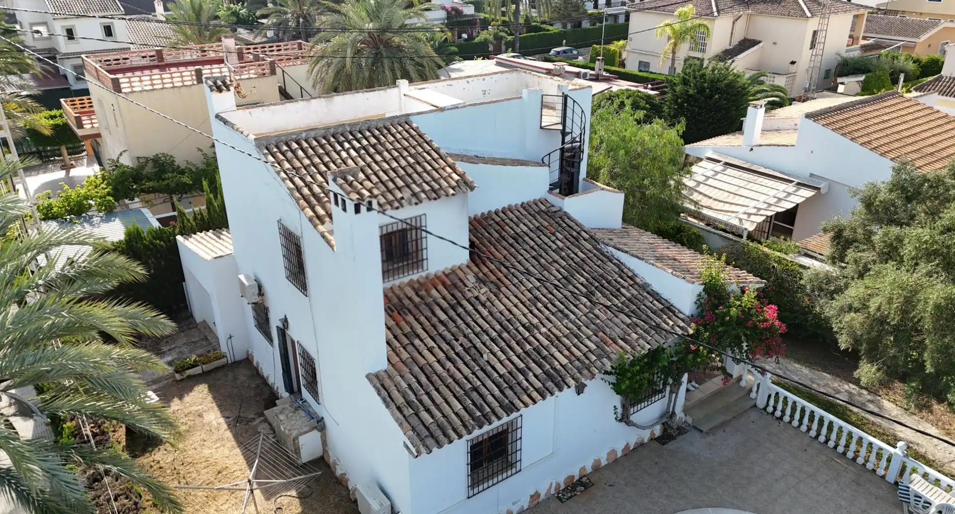Exterior view of Houses for sale in Orihuela  with Air Conditioner, Swimming Pool and Furnished