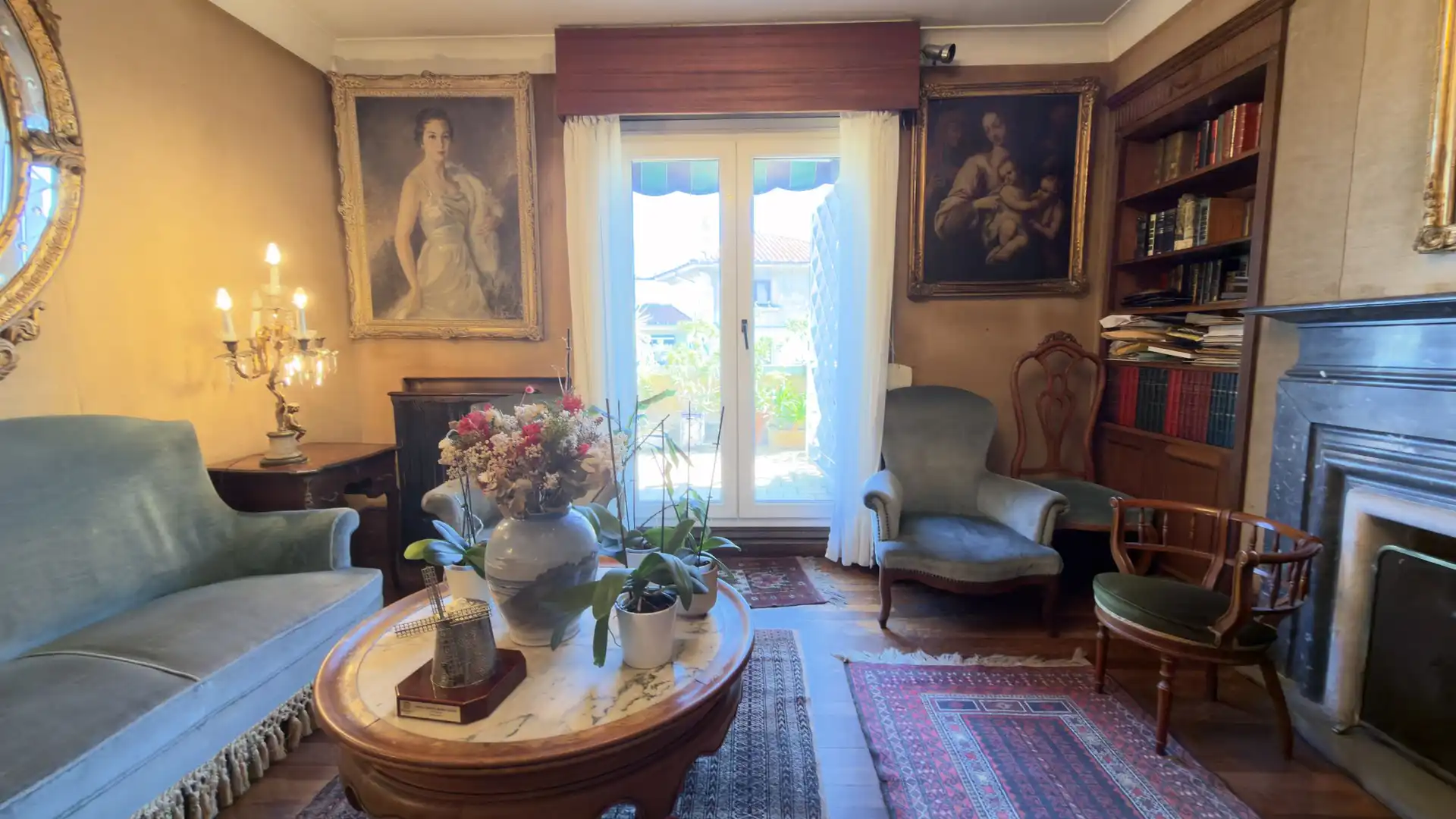 Sala de estar de Piso en venta en Getxo  con Calefacción, Terraza y Trastero
