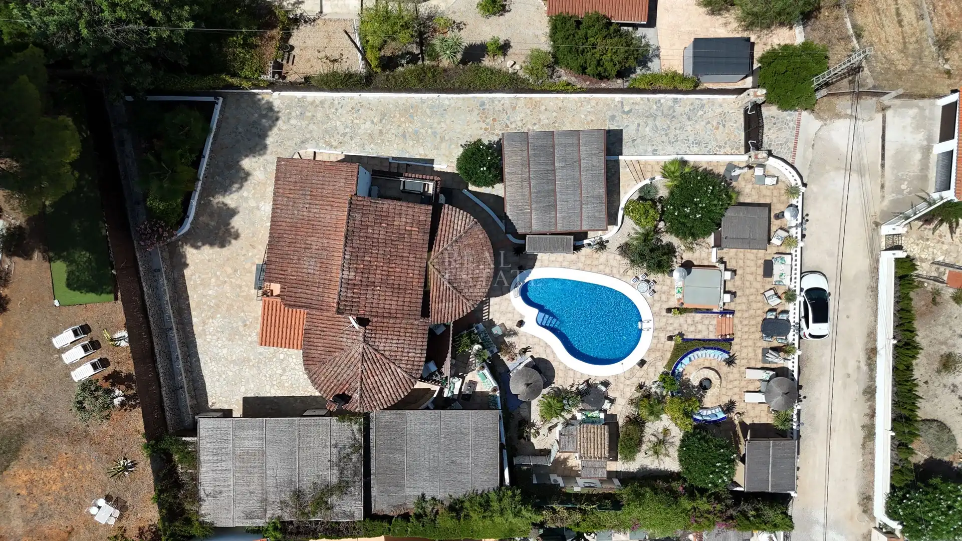 Piscina de Casa o xalet en venda en Benidoleig amb Aire condicionat, Terrassa i Traster