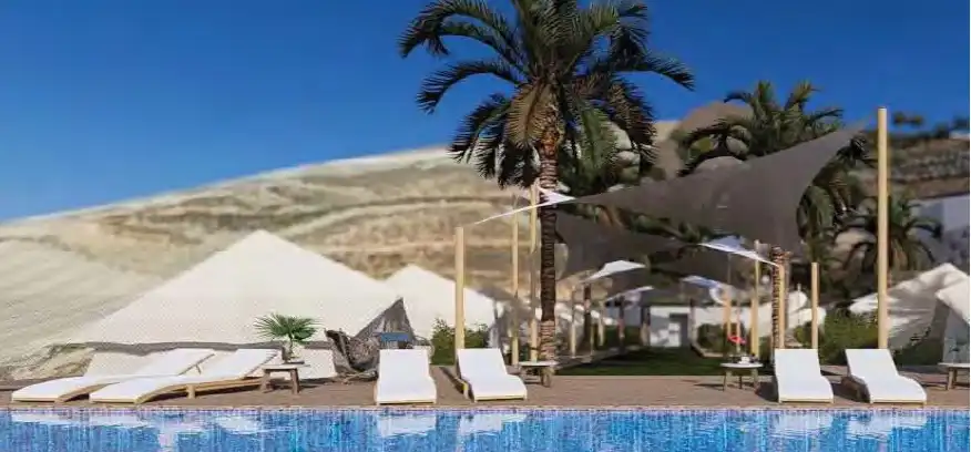 Schwimmbecken von Grundstücke zum Verkauf in Torrenueva Costa