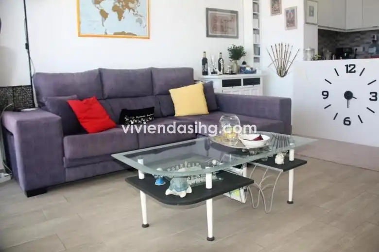 Sala de estar de Piso en venta en Puerto de la Cruz con Piscina comunitaria