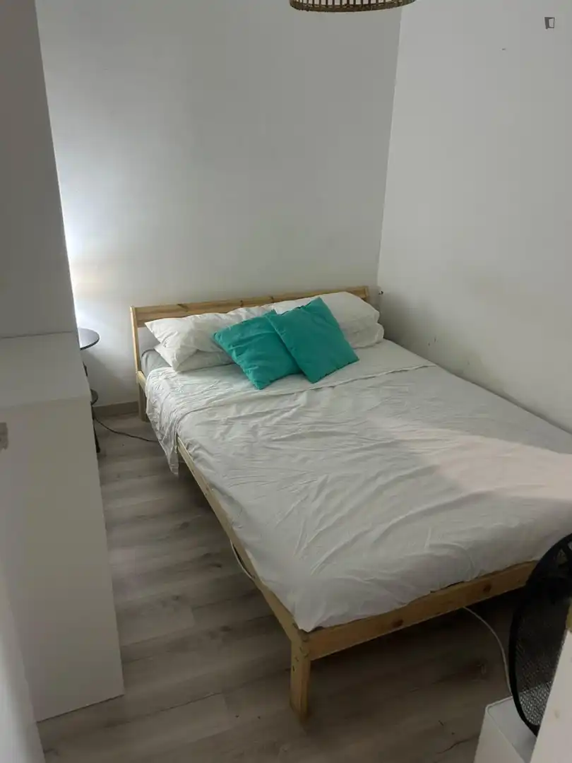 Bedroom of Apartments for share in Santa Coloma de Gramenet  with Furnished, Oven and Washing machine