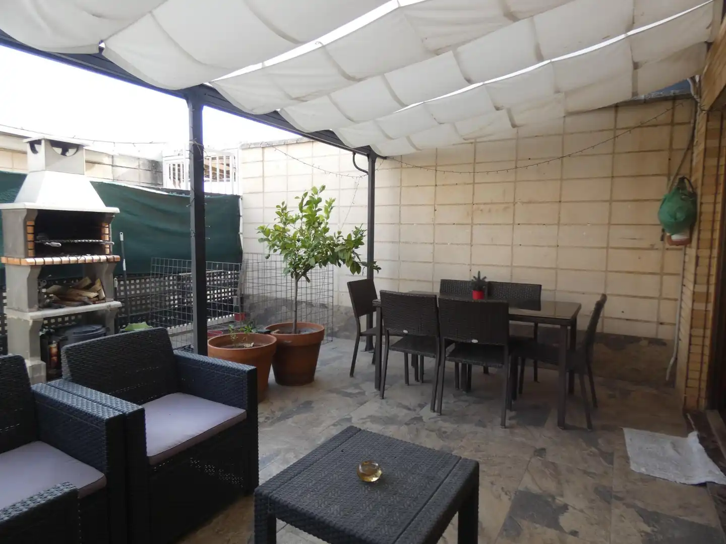 Terraza de Casa adosada en venta en La Joyosa con Aire acondicionado, Jardín privado y Terraza