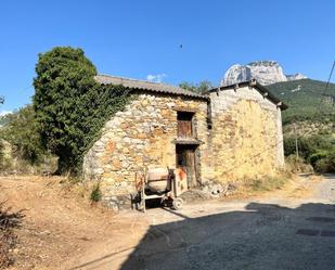 Vista exterior de Casa o xalet en venda en Laspuña