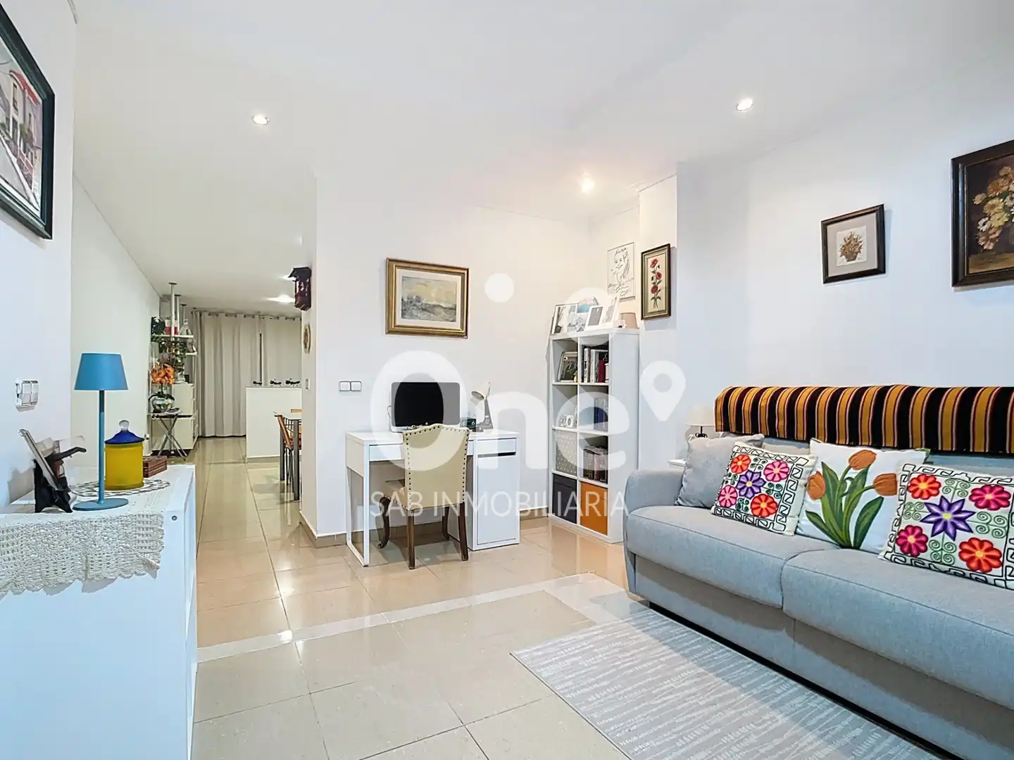Sala de estar de Piso en venta en San Antonio de Benagéber con Aire acondicionado, Calefacción y Terraza