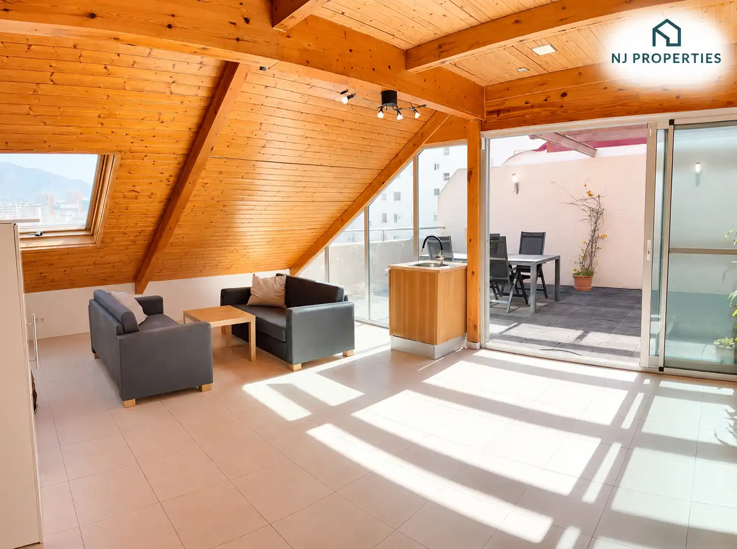 Terraza de Ático en venta en Fuengirola con Aire acondicionado, Terraza y Amueblado