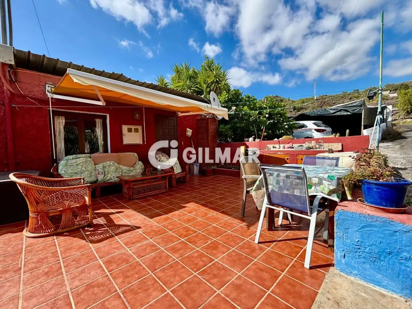 Terraza de Casa o chalet en venta en Guía de Isora con Jardín privado y Piscina