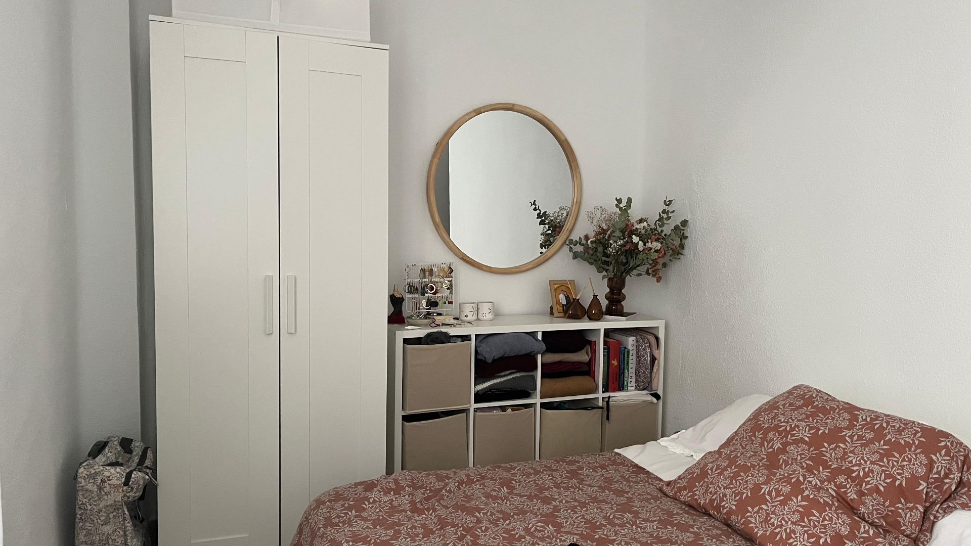 Bedroom of Flat to rent in  Valencia Capital  with Furnished