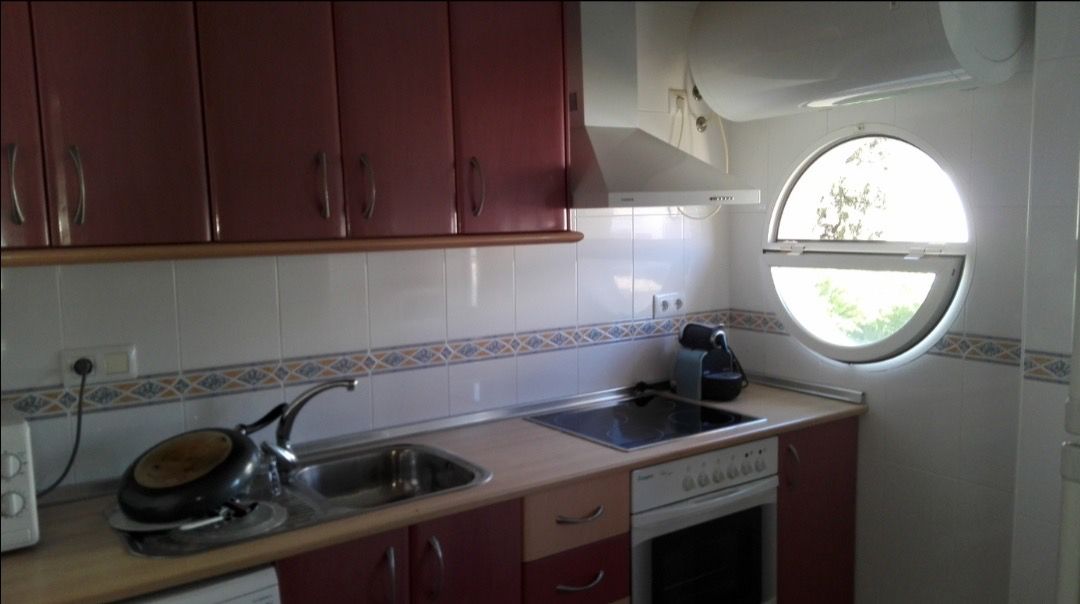 Kitchen of Apartment to rent in La Zubia  with Air Conditioner and Furnished
