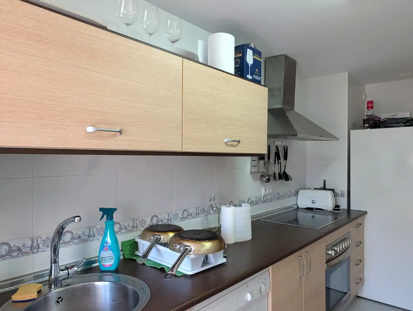 Kitchen of Apartments for sale in Zorraquín  with Heating, Storage room and Furnished
