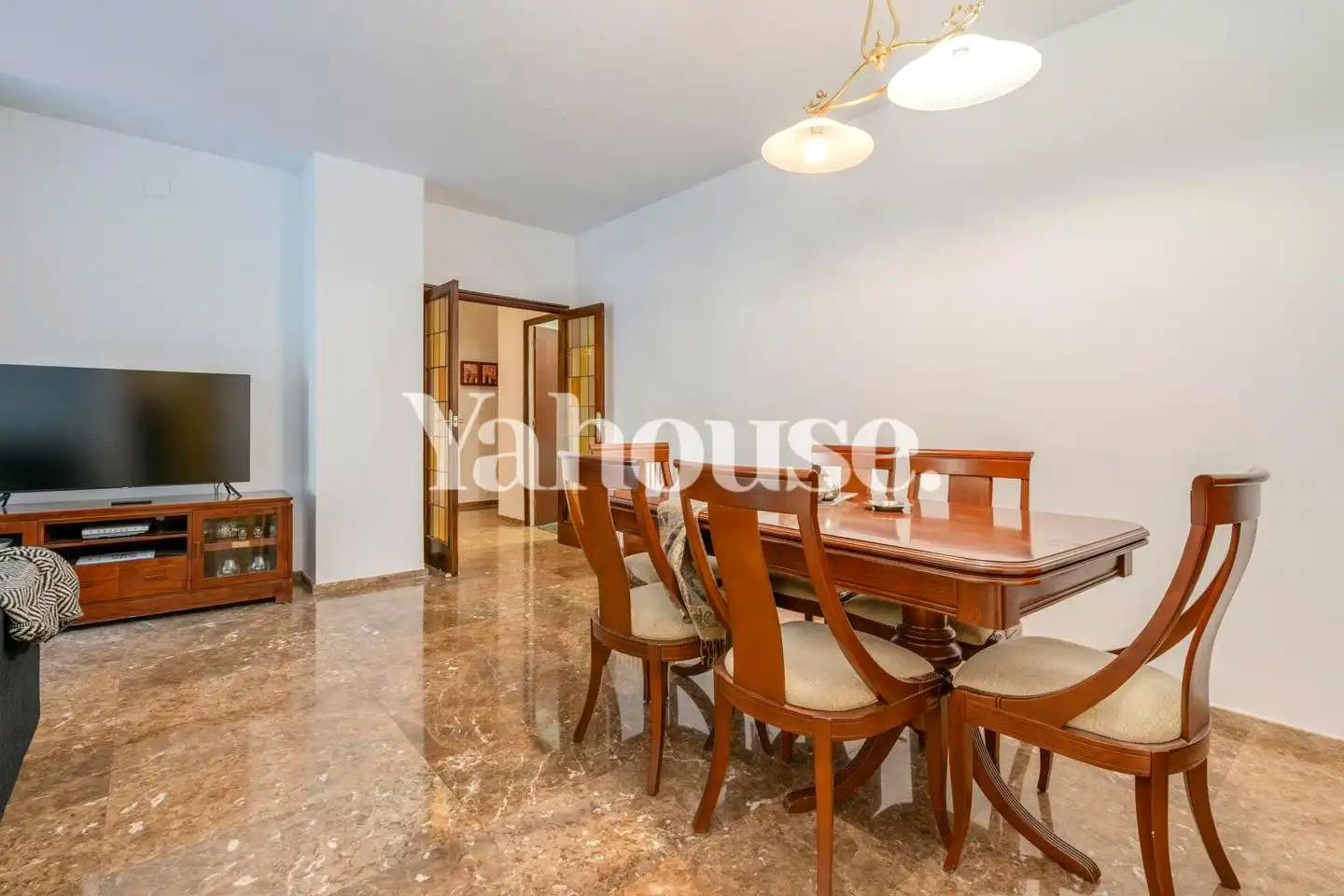 Wohnzimmer von Wohnung zum Verkauf in Barcelona mit Klimaanlage, Heizung und Terrasse