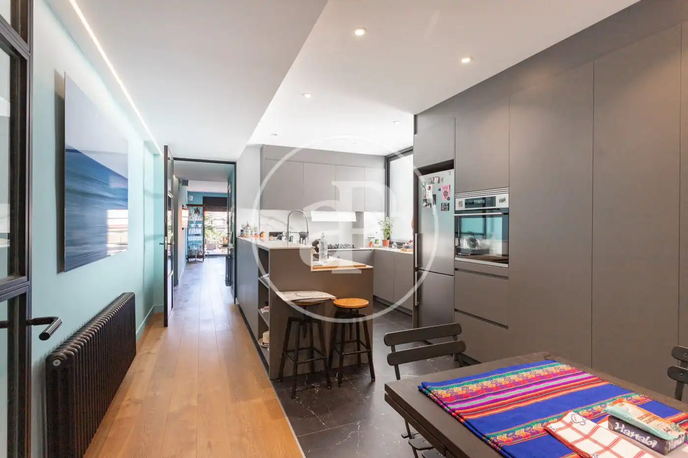 Cocina de Piso en venta en Barcelona con Aire acondicionado, Calefacción y Terraza