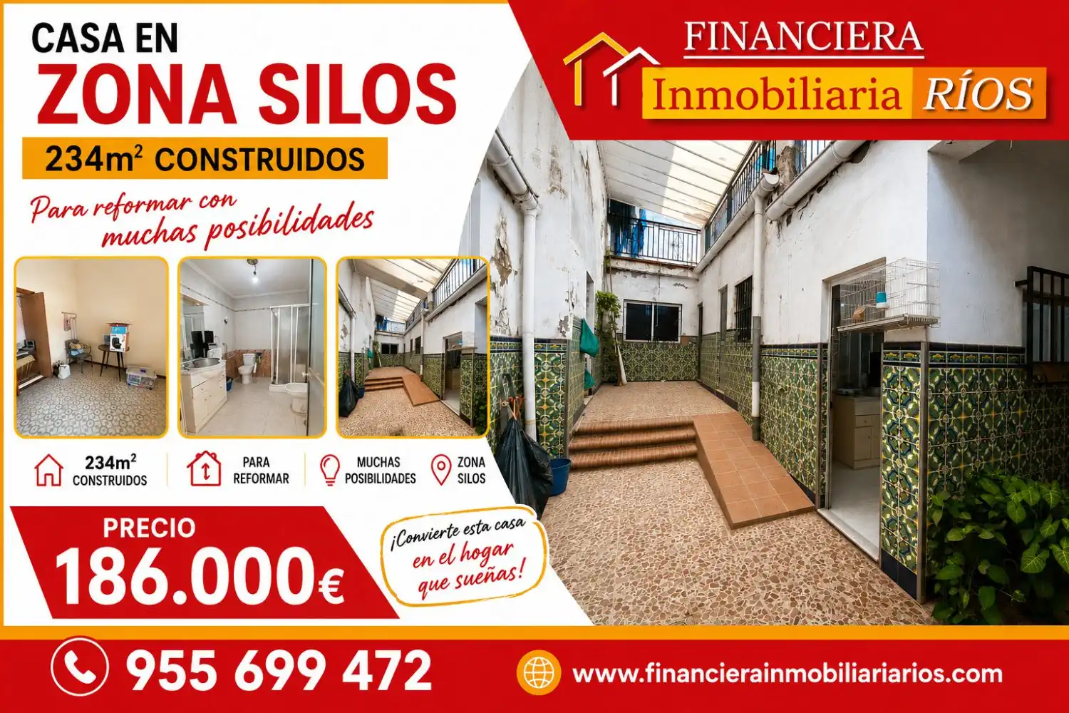 Vista exterior de Casa o chalet en venta en Alcalá de Guadaira