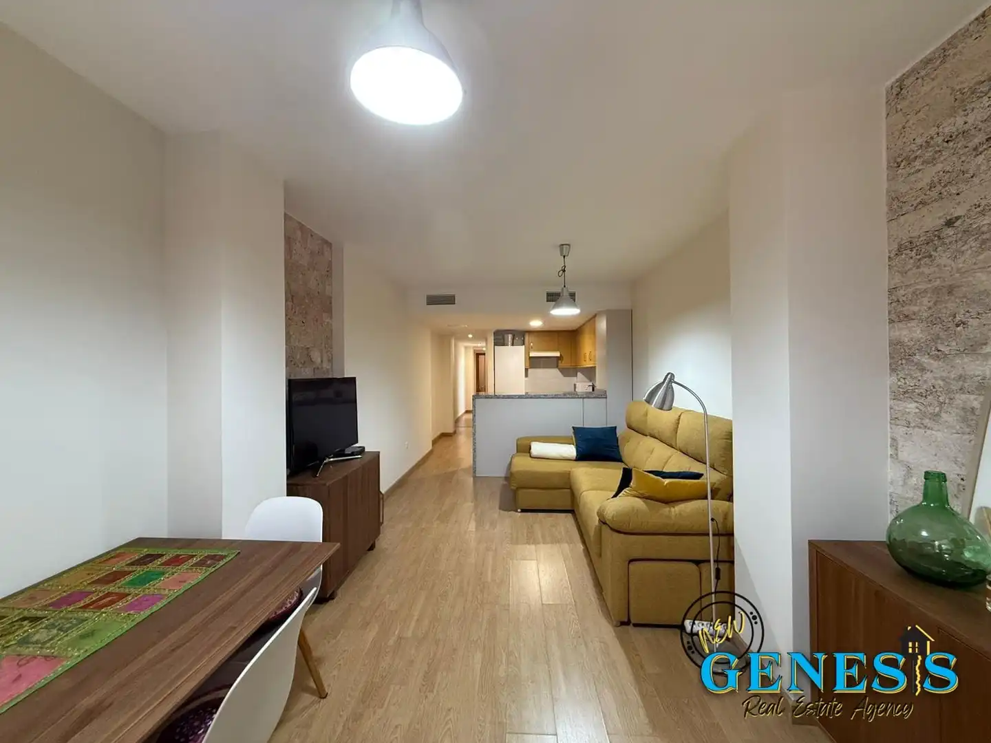 Wohnzimmer von Wohnungen zum Verkauf in Torrevieja mit Klimaanlage, Abstellraum und Möbliert