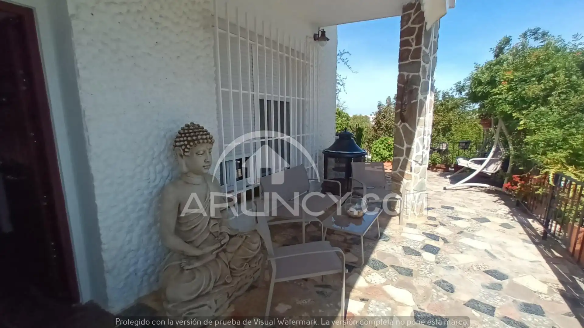 Jardí de Casa o xalet en venda en Alcalá de Guadaira amb Aire condicionat, Jardí privat i Terrassa