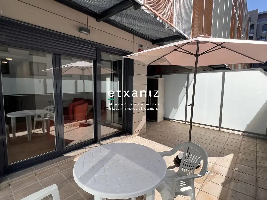 Terrace of Flat for rent in Donostia - San Sebastián   with Heating, Terrace and Oven