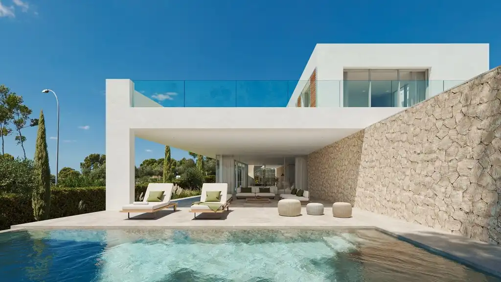 Detached house with pool for sale in Sol de Mallorca