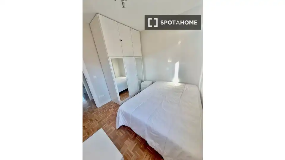 Habitación de Piso de alquiler en Madrid con Aire acondicionado, Calefacción y Amueblado