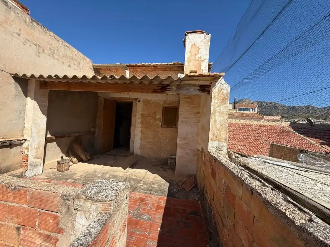 Vista exterior de Casa adosada en venta en Abanilla con Calefacción, Terraza y Trastero