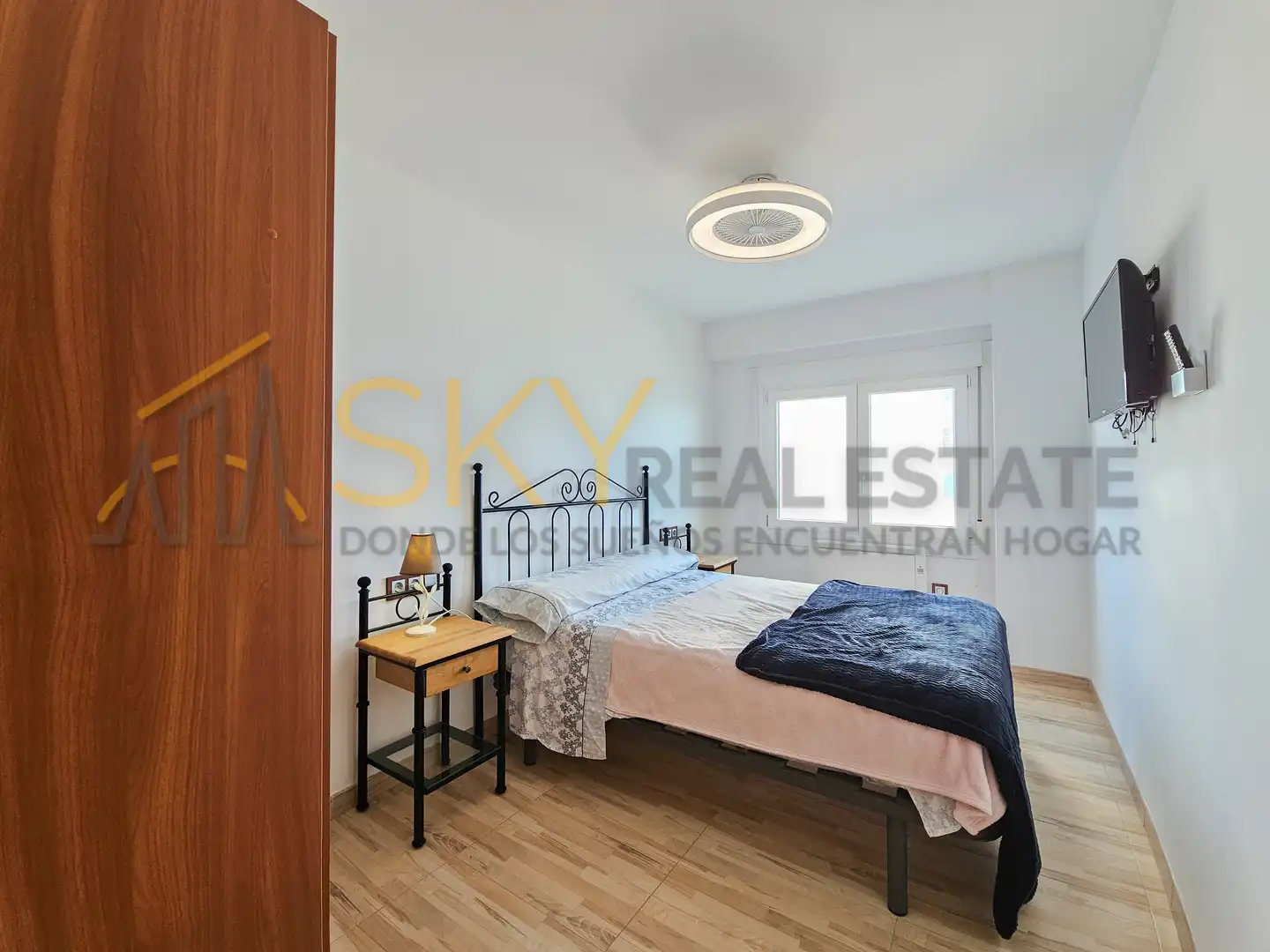 Bedroom of Flat for sale in Cullera  with Heating, Furnished and Community pool