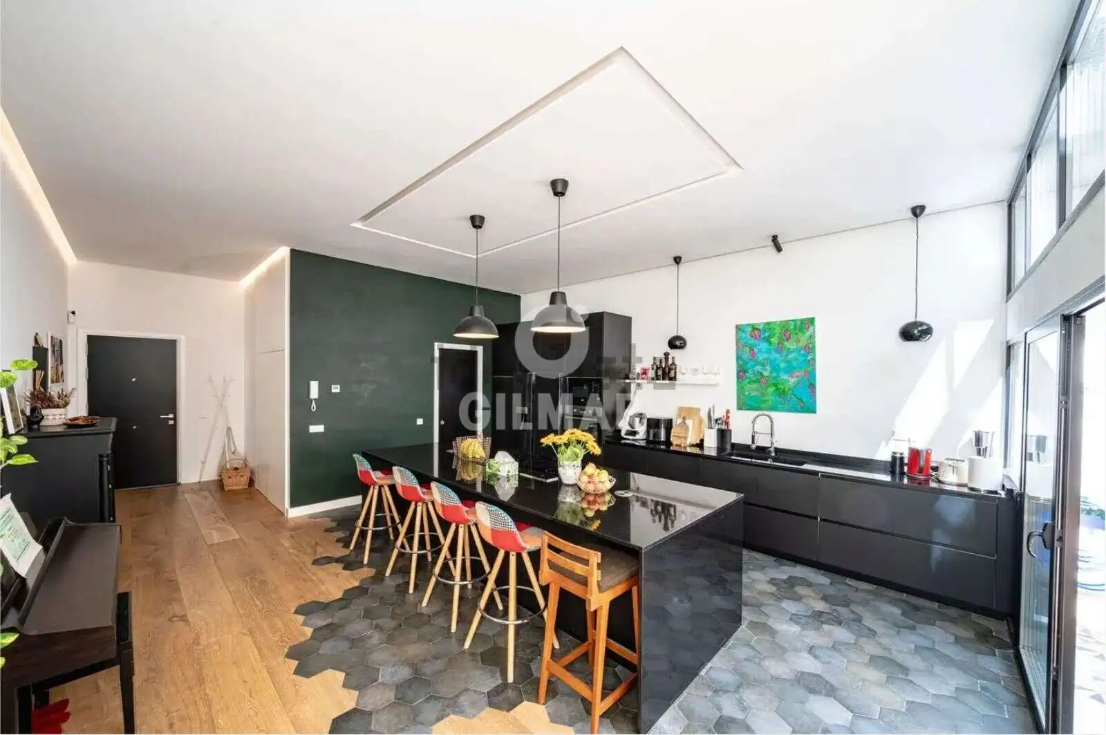 Kitchen of Office for sale in Madrid  with Heating