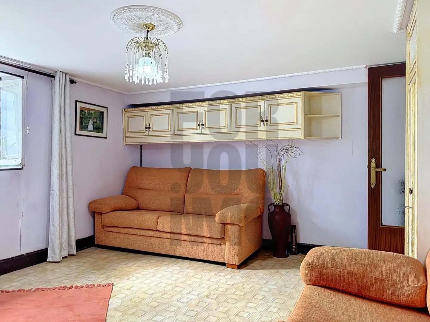 Sala de estar de Casa o chalet en venta en Hernani con Terraza, Trastero y Balcón
