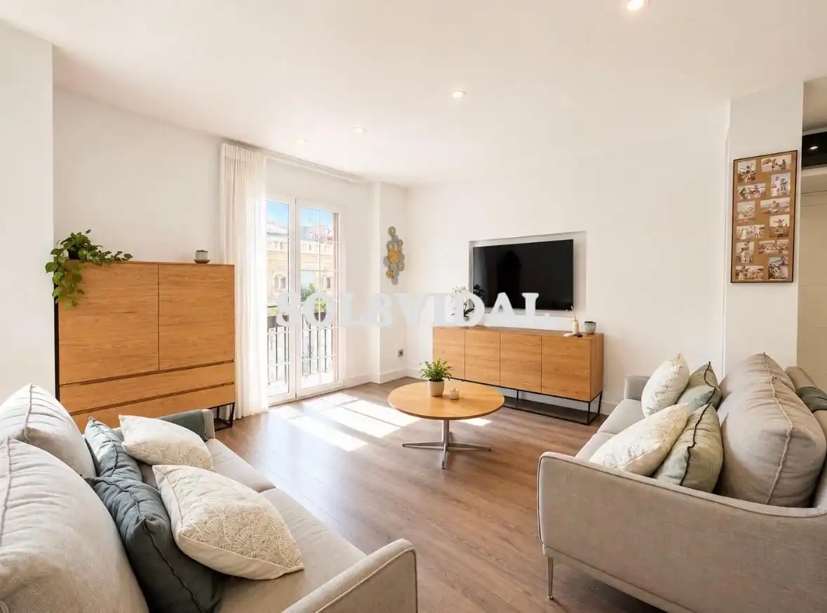 Living room of Flat for rent in Orihuela  with Air Conditioner, Heating and Furnished