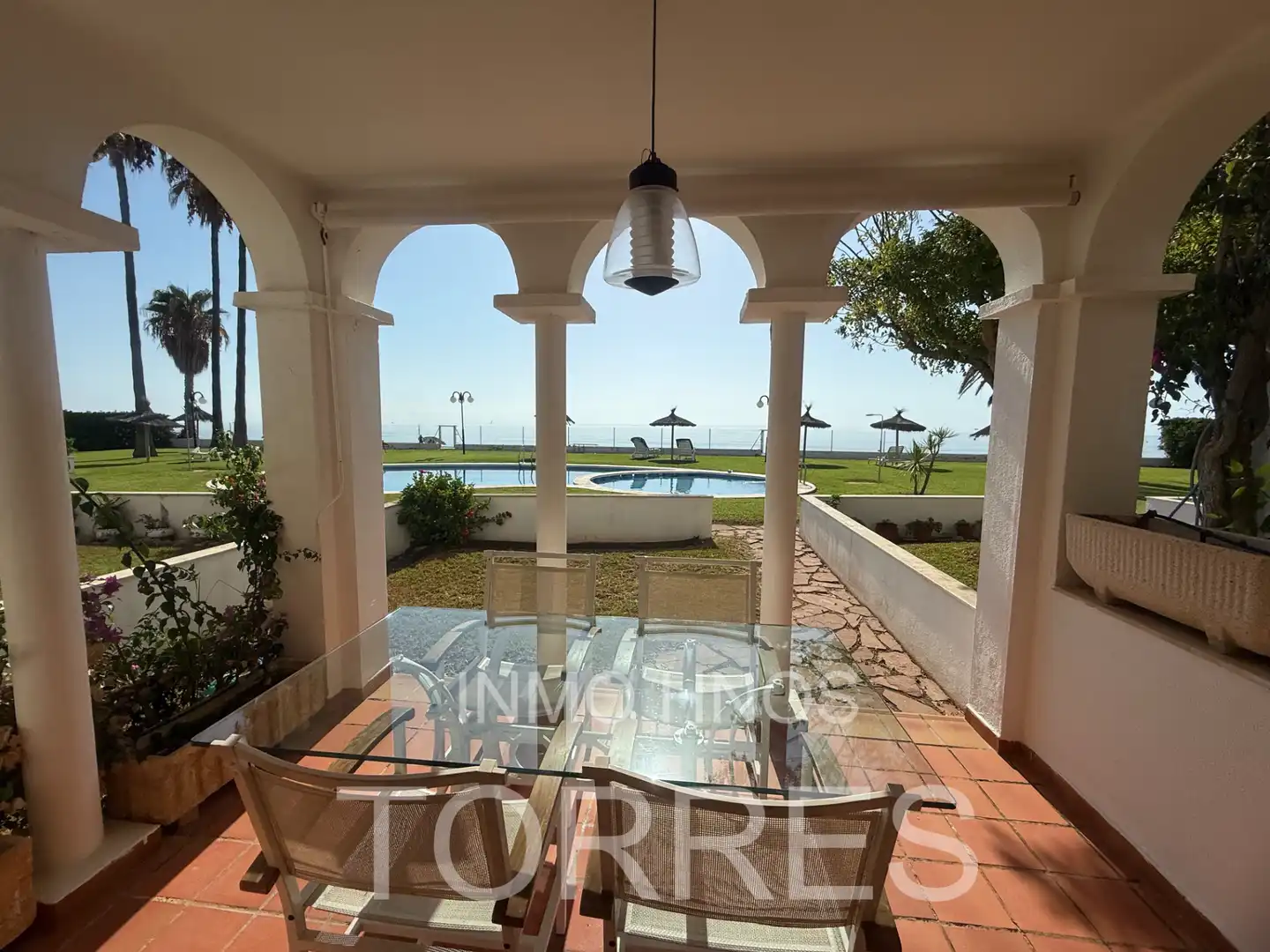 Vista exterior de Casa adosada en venta en Benicarló con Aire acondicionado, Jardín privado y Terraza