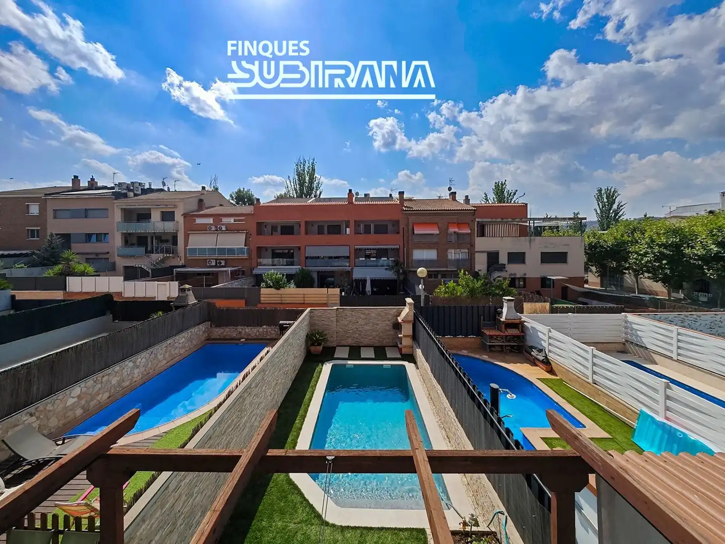 Piscina de Casa o chalet en venta en Vilanova del Camí con Aire acondicionado, Calefacción y Jardín privado