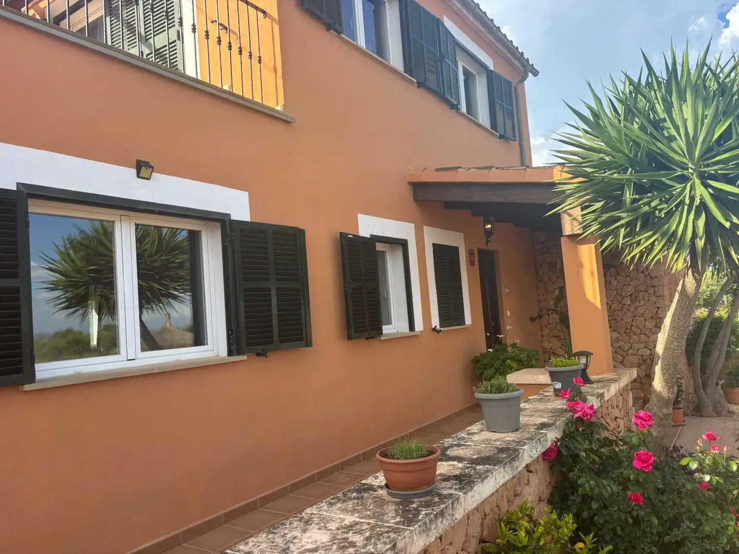 Vista exterior de Finca rústica en venta en Campos con Aire acondicionado, Calefacción y Jardín privado