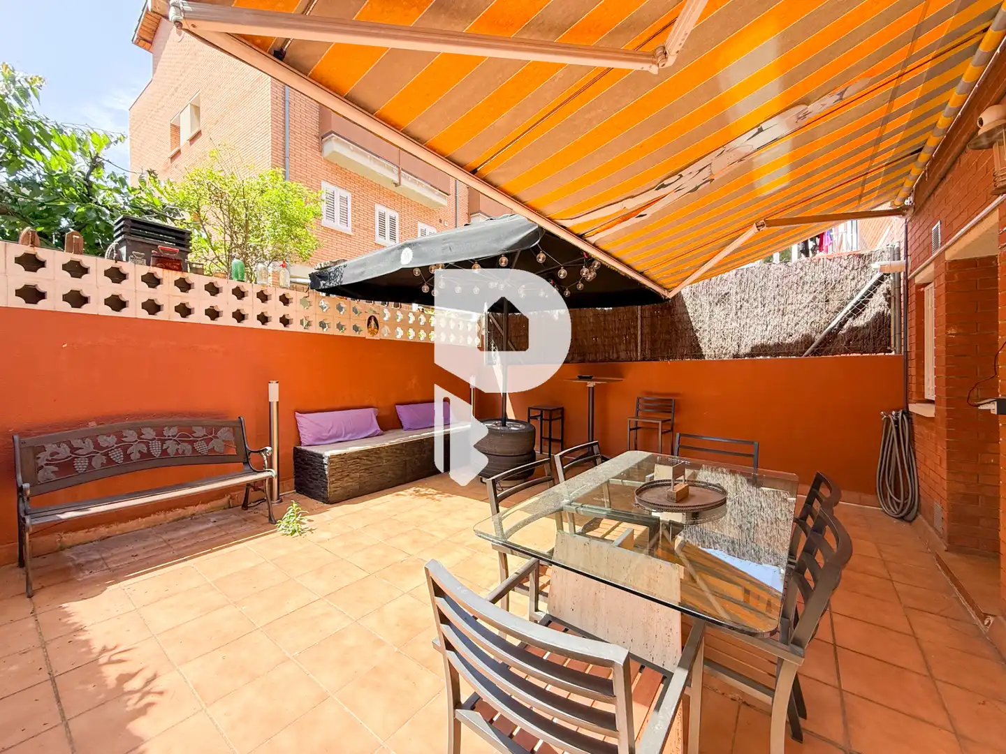 Terrassa de Casa adosada en venda en Sant Vicenç Dels Horts amb Aire condicionat, Calefacció i Terrassa