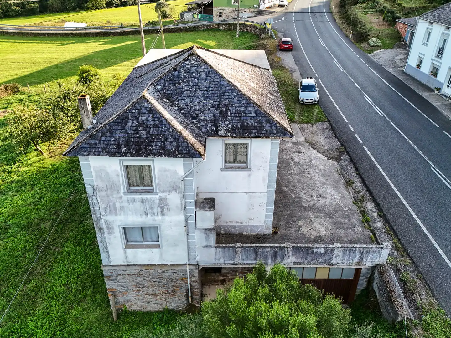 Vista exterior de Finca rústica en venta en A Pontenova   con Amueblado