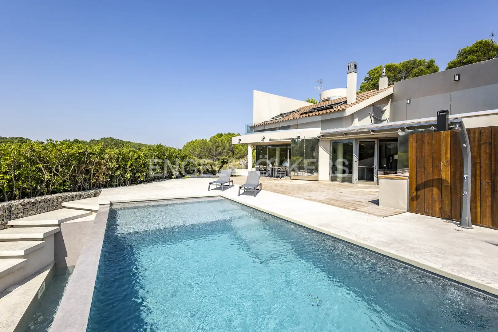 Vista exterior de Casa o chalet en venta en Olèrdola con Calefacción, Jardín privado y Parquet