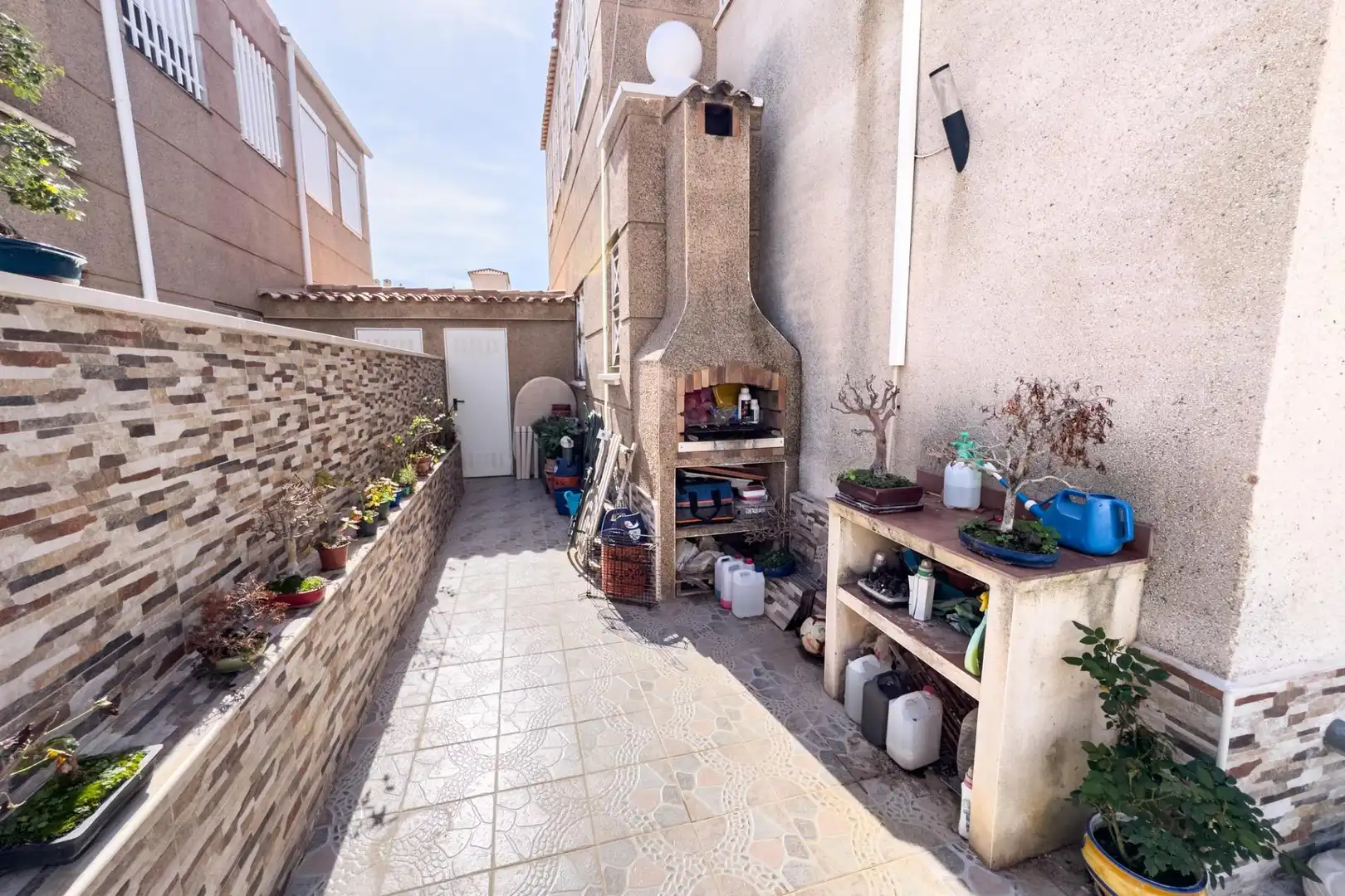 Terrassa de Casa adosada en venda en Torrevieja amb Aire condicionat, Jardí privat i Terrassa