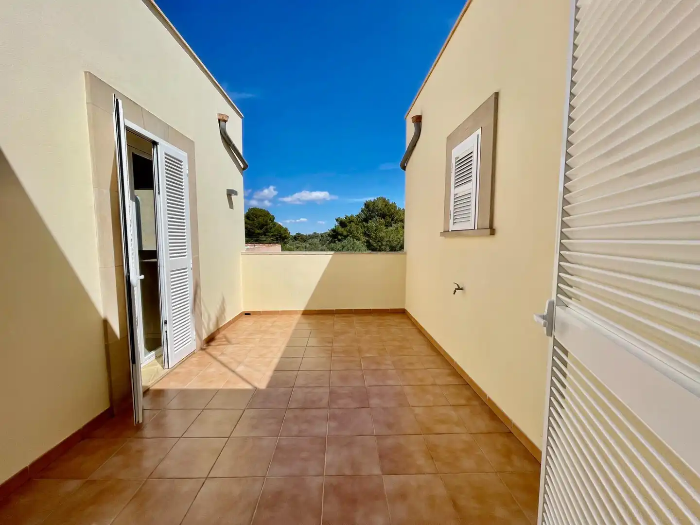Terrasse von Haus oder Chalet zum Verkauf in Llucmajor mit Klimaanlage, Privatgarten und Balkon