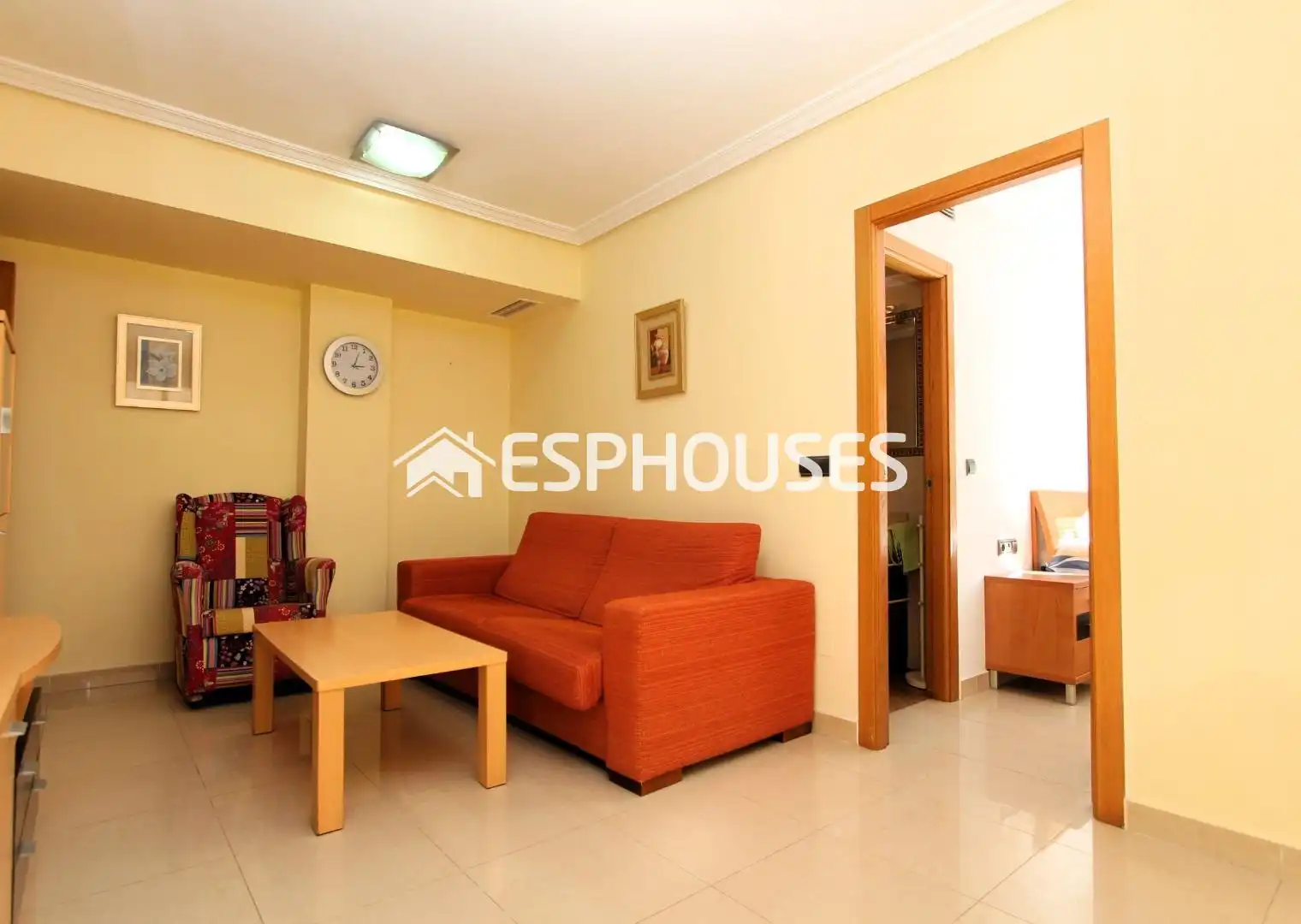 Living room of Apartments for sale in Guardamar del Segura  with Air Conditioner and Furnished