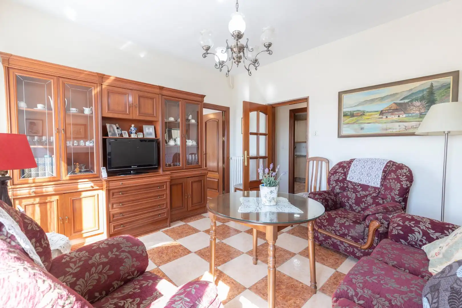Sala d'estar de Pis en venda en Granada amb Aire condicionat i Calefacció