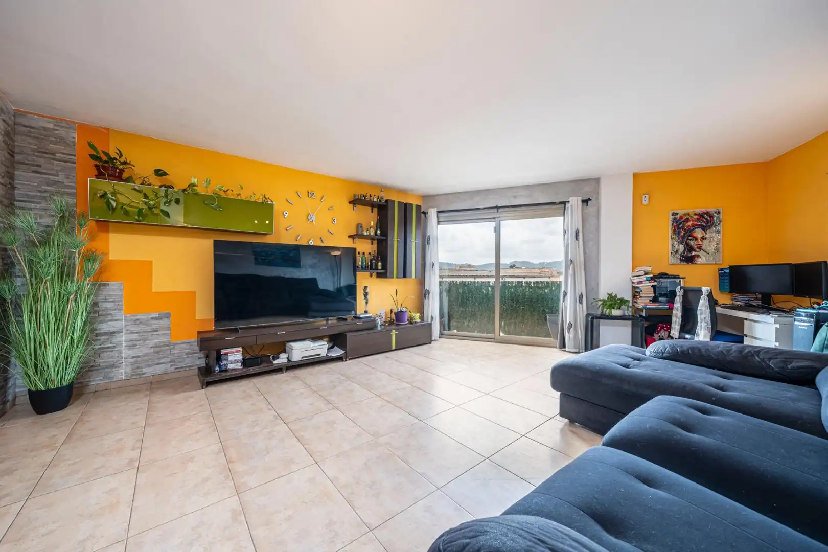 Living room of Flat for sale in Porreres  with Private garden, Terrace and Storage room