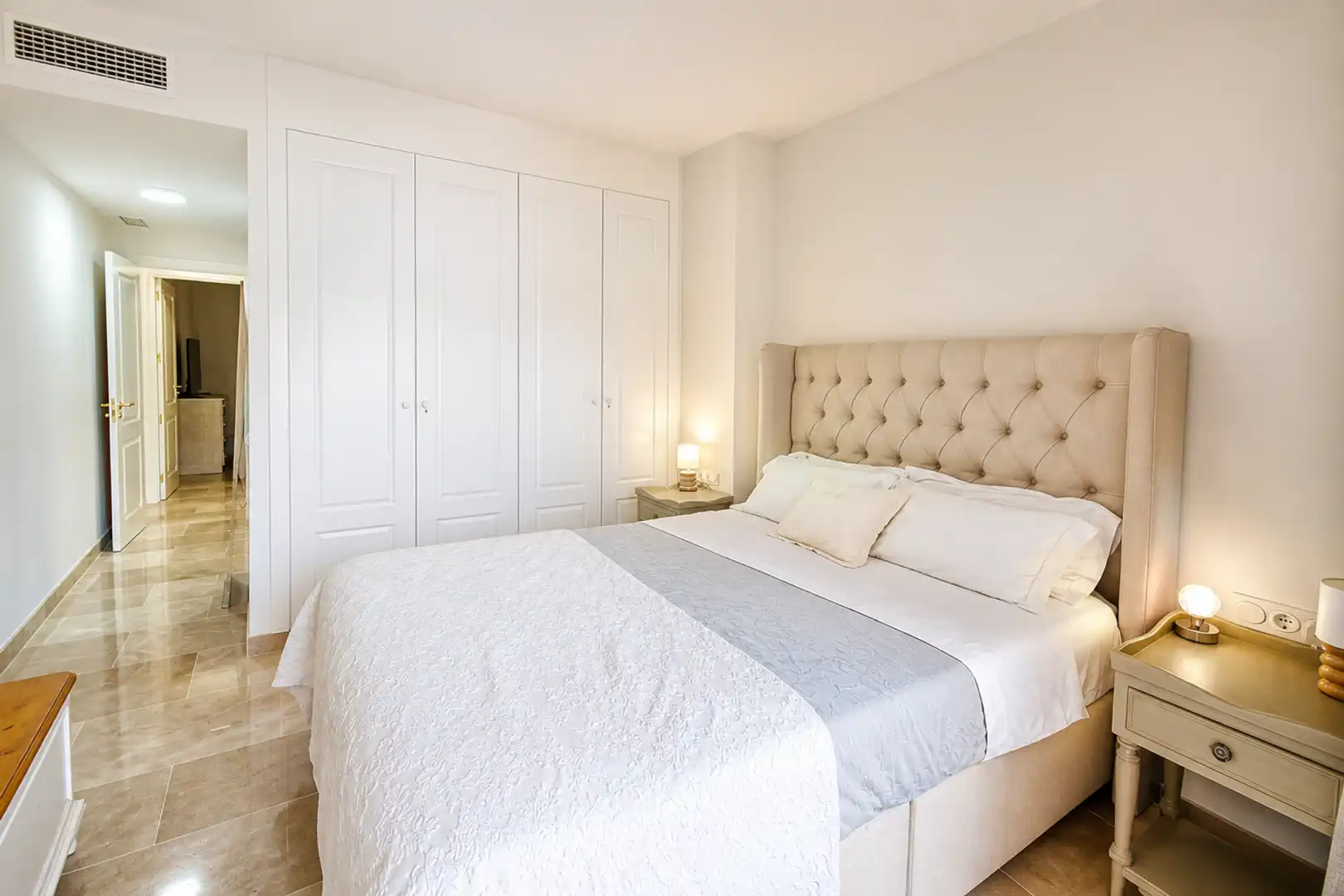 Bedroom of Apartments for sale in Manilva  with Air Conditioner, Terrace and Storage room