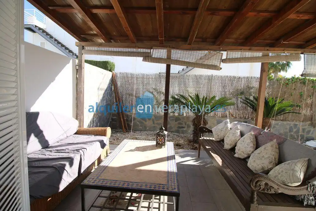 Terrassa de Casa o xalet de lloguer en Vera amb Aire condicionat i Terrassa
