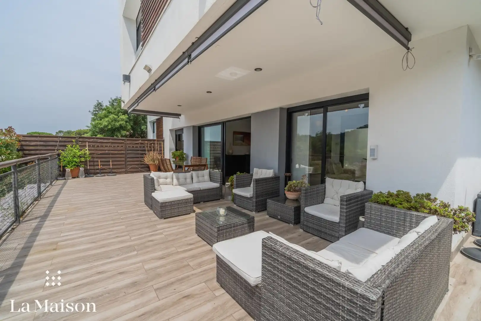 Terrassa de Casa o xalet en venda en Vilanova del Vallès amb Parquet, Terrassa i Piscina