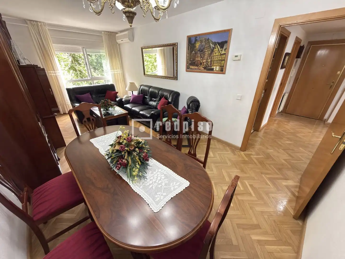Sala de estar de Piso en venta en Madrid con Aire acondicionado, Calefacción y Jardín privado